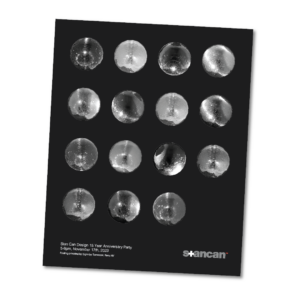 Stan Can Design 15 year anniversary disco poster